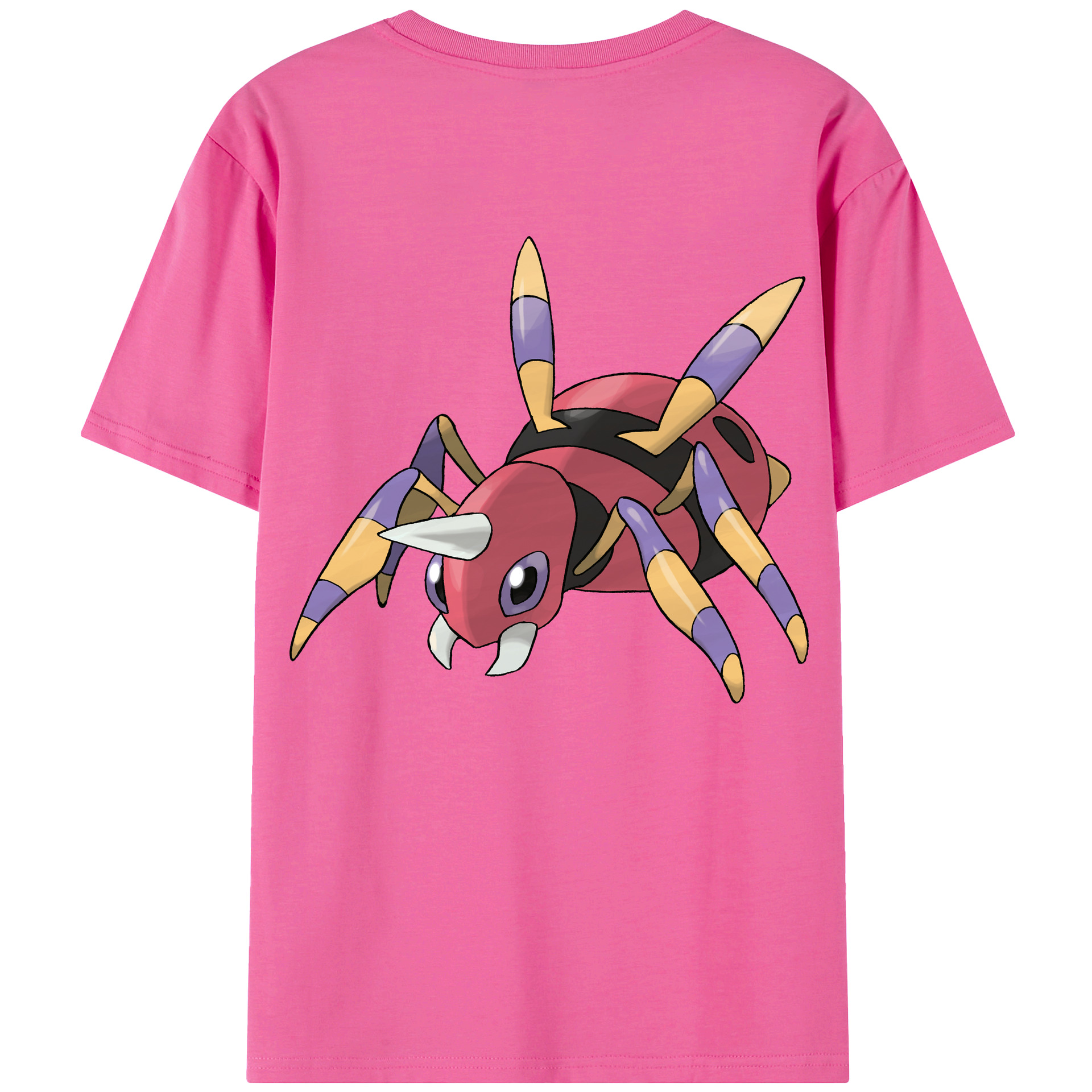 （画像用） ポケットモンスター Pokémon レディース半袖Tシャツ(バックプリント)
